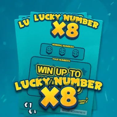Lucky Numbers x8 logo
