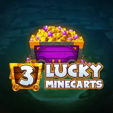 3 Lucky Minecarts Hold and Win logo